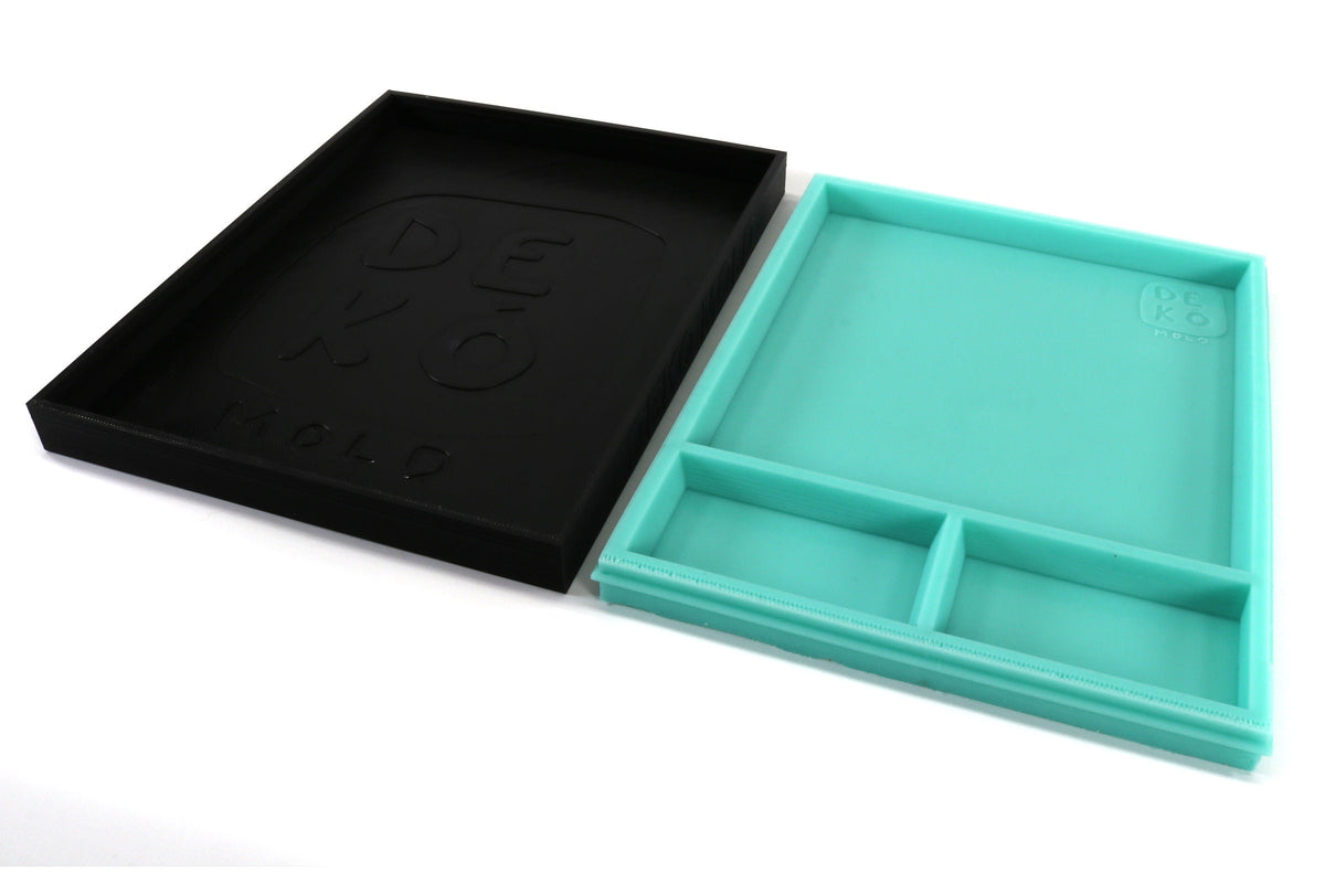 Resin Mixing Tray- Reusable Silicone insert- Resin Casting, Resin
