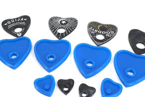 Shiny Planchette Variety Bundle Molds - 7 pack of molds - Occult Molds, Silicone Mold PLN1