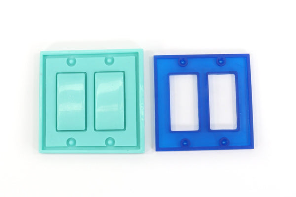 Recessed Rocker lightswitch Cover- Silicone Mold For Resin Casting - Decoden DIY Molds For Resin, Candy Molds, Food, or Soap MLD3