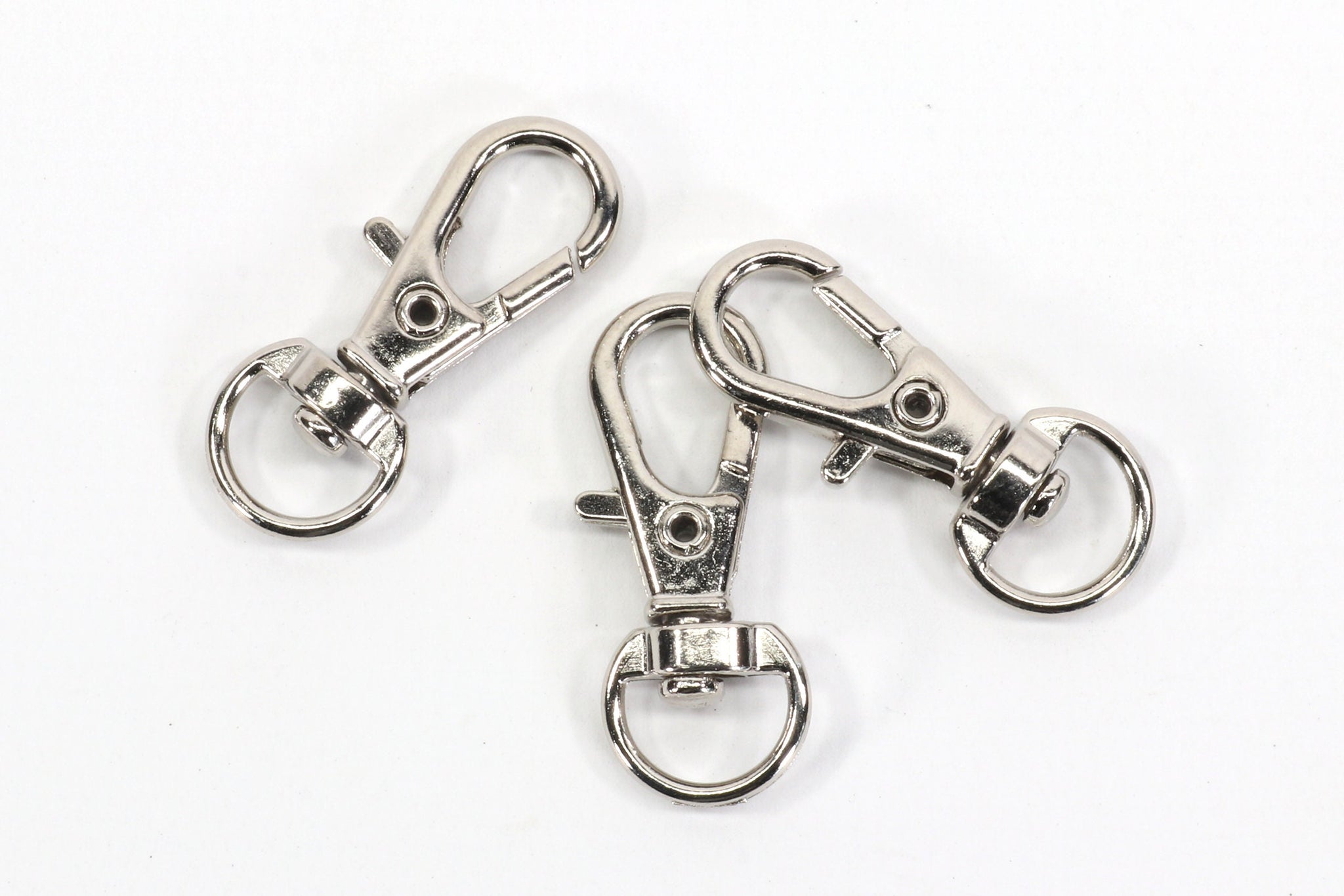 Lobster Claw Keychain Clasps- Stainless Steel Coated - Hypoallergenic  Clasps JWL1