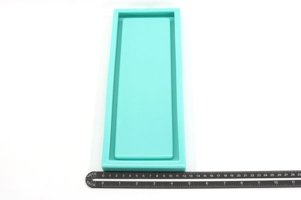 Shiny 4 x 11 Inch Tray Mold - Shiny Mold - Home Décor Mold, Epoxy Casting Supplies
