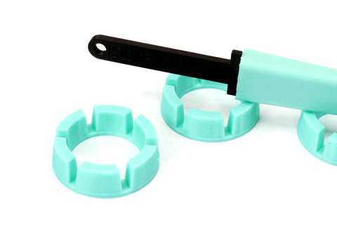 2.5 inch Doming Block Ring for Resin Art, Epoxy - Easily Dome your pieces -  Holds your resin pieces off your work area!